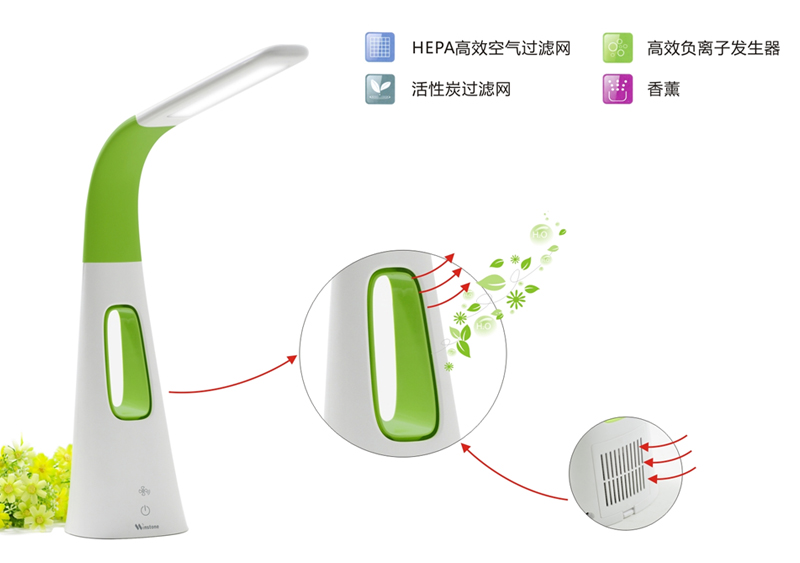 空气净化健康灯